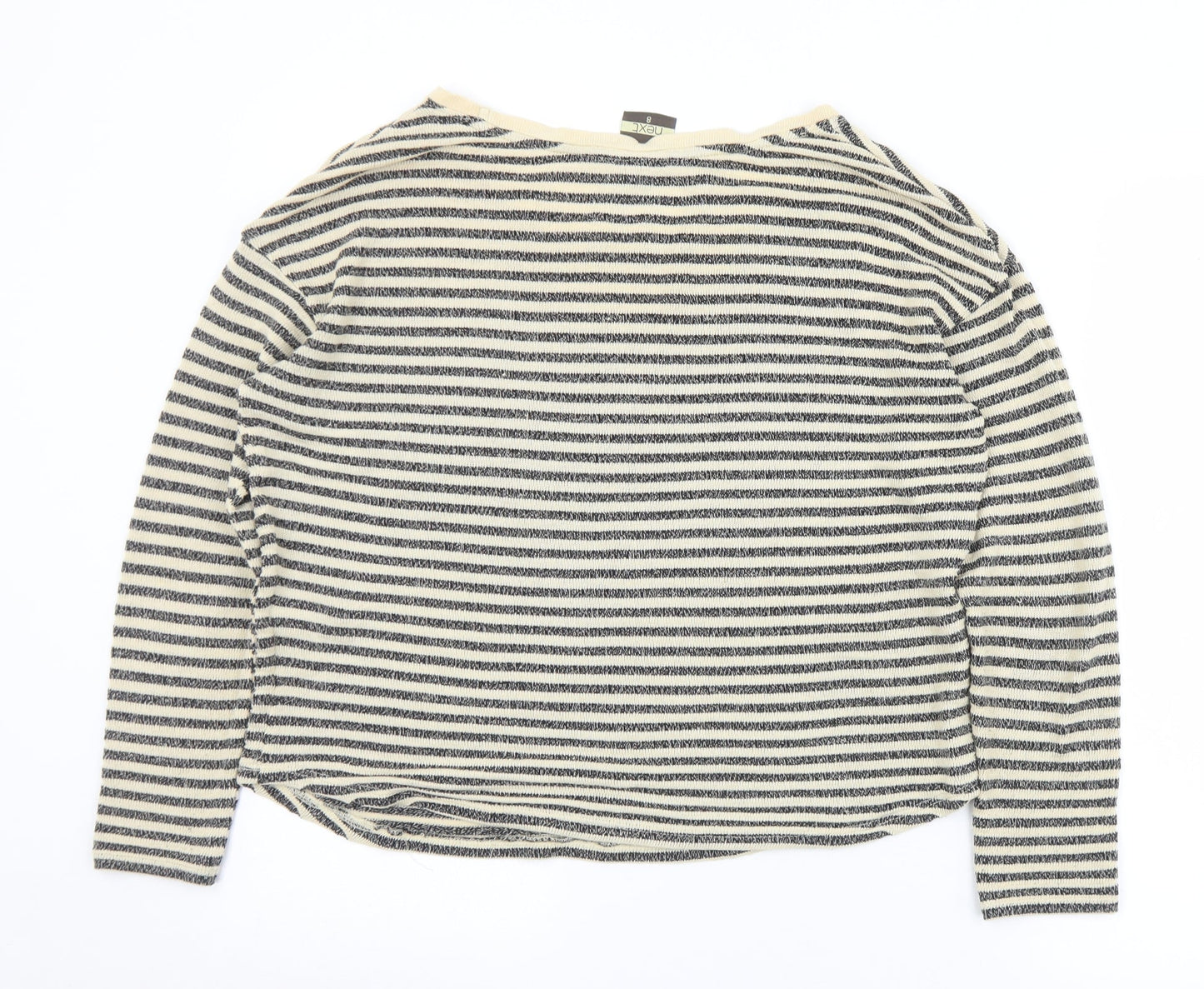 Womens UK Size 8 NEXT Black Pullover Jumper