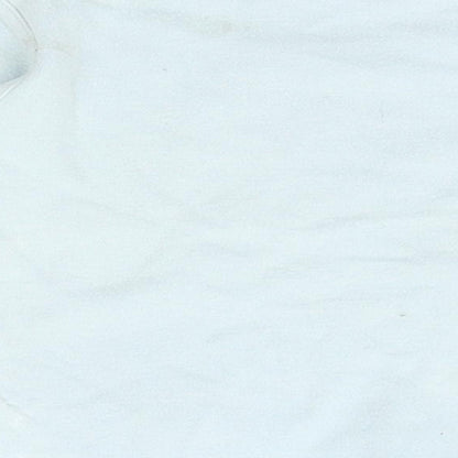 Cherokee Boys Purple  Cotton Basic T-Shirt Size 12-18 Months Crew Neck Button