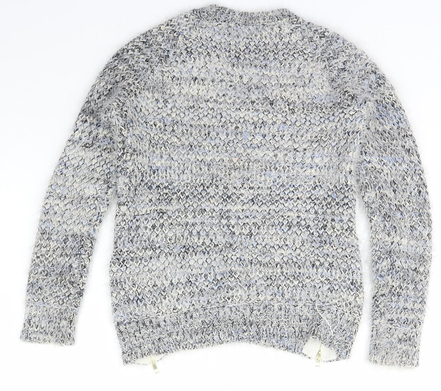 Candy Couture Girls Multicoloured Crew Neck  Acrylic Pullover Jumper Size 10-11 Years  Pullover