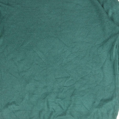 Womens UK Size M Vida Vi Green Pullover Jumper