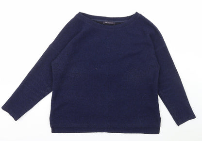 Womens UK Size 16 Marks and Spencer Blue Pullover Jumper
