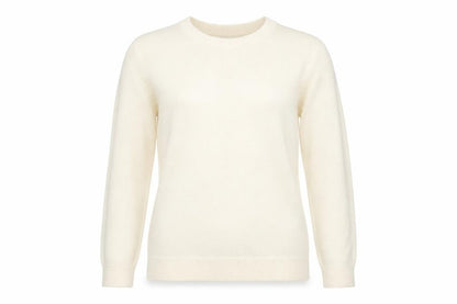 Womens UK Size 10 Marks and Spencer White Pullover Jumper