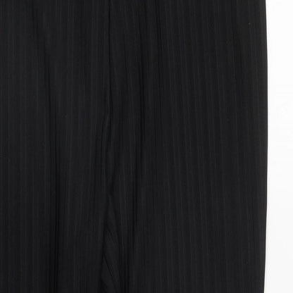 Womens UK Size 14 Papaya Regular Fit  Black Trousers