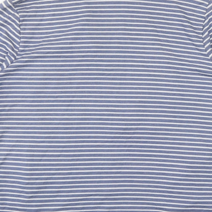 Tu  Womens Blue Striped  Jacket  Size 10