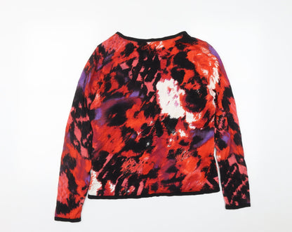 Womens UK Size 14 Marks and Spencer Multicoloured Cardigan Jumper