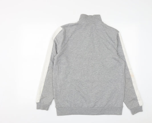 Mens UK Size S ASOS Grey Pullover Sweatshirt