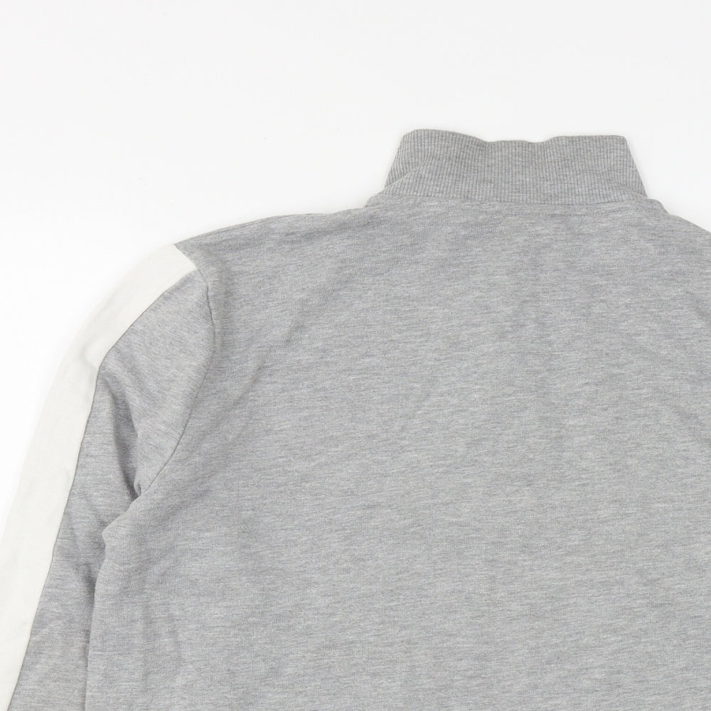 Mens UK Size S ASOS Grey Pullover Sweatshirt