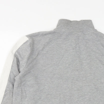 Mens UK Size S ASOS Grey Pullover Sweatshirt