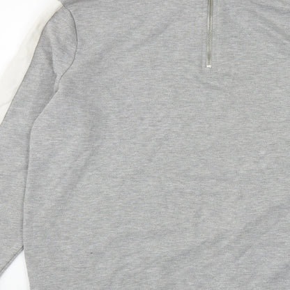 Mens UK Size S ASOS Grey Pullover Sweatshirt