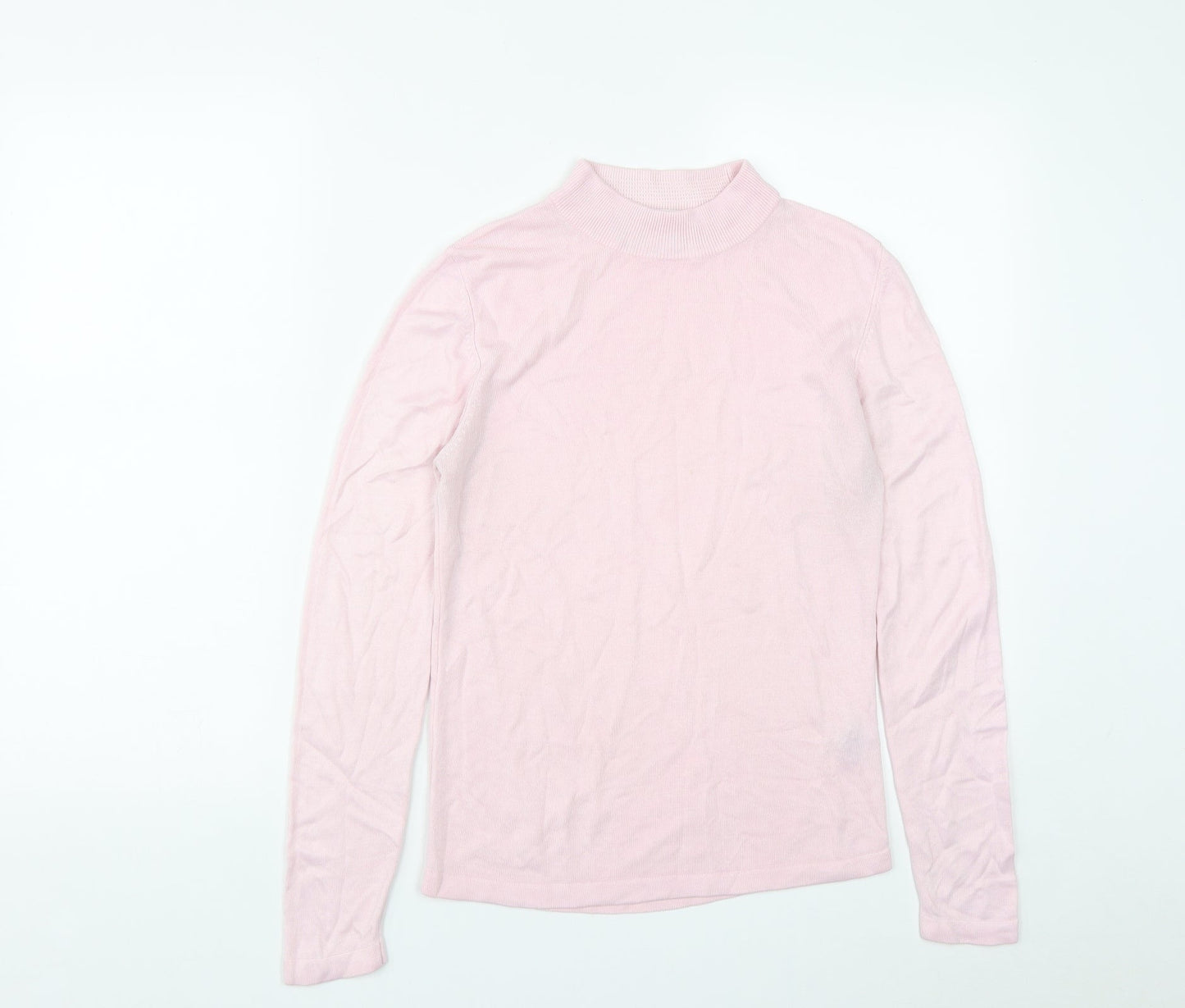 Womens UK Size 10 Marks and Spencer Pink Pullover Jumper