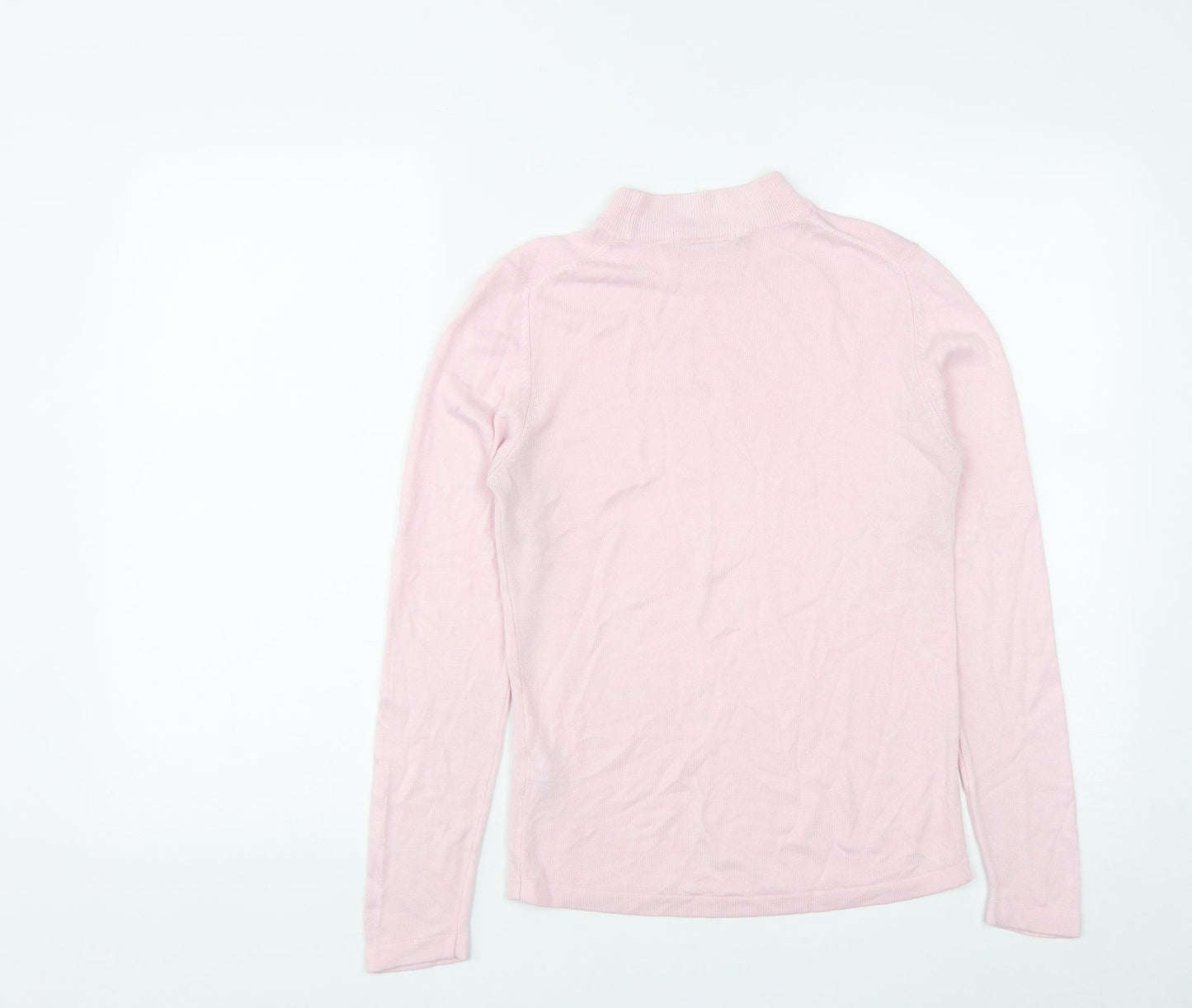 Womens UK Size 10 Marks and Spencer Pink Pullover Jumper