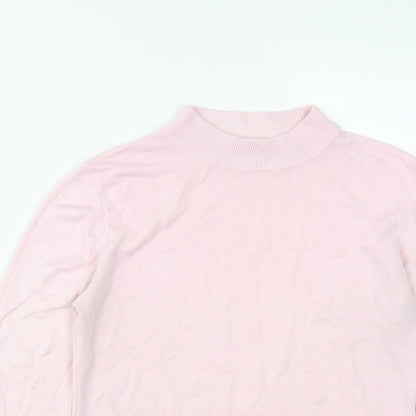 Womens UK Size 10 Marks and Spencer Pink Pullover Jumper