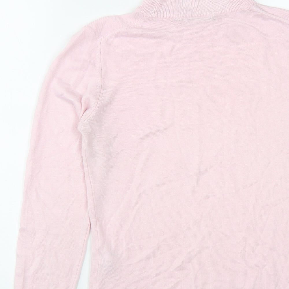 Womens UK Size 10 Marks and Spencer Pink Pullover Jumper