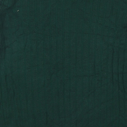 Womens UK Size 14 Marks and Spencer Green Pullover Sweatshirt