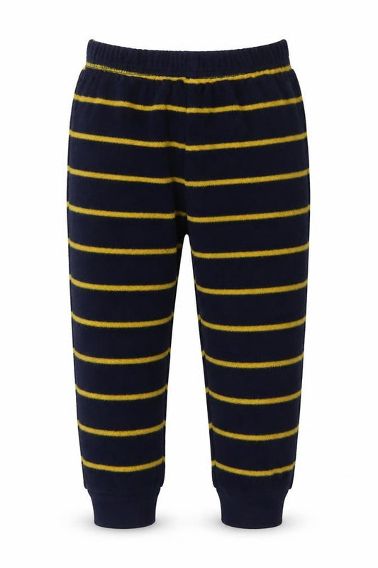 George Boys Blue Striped Polyester  Pyjama Pants Size 2-3 Years