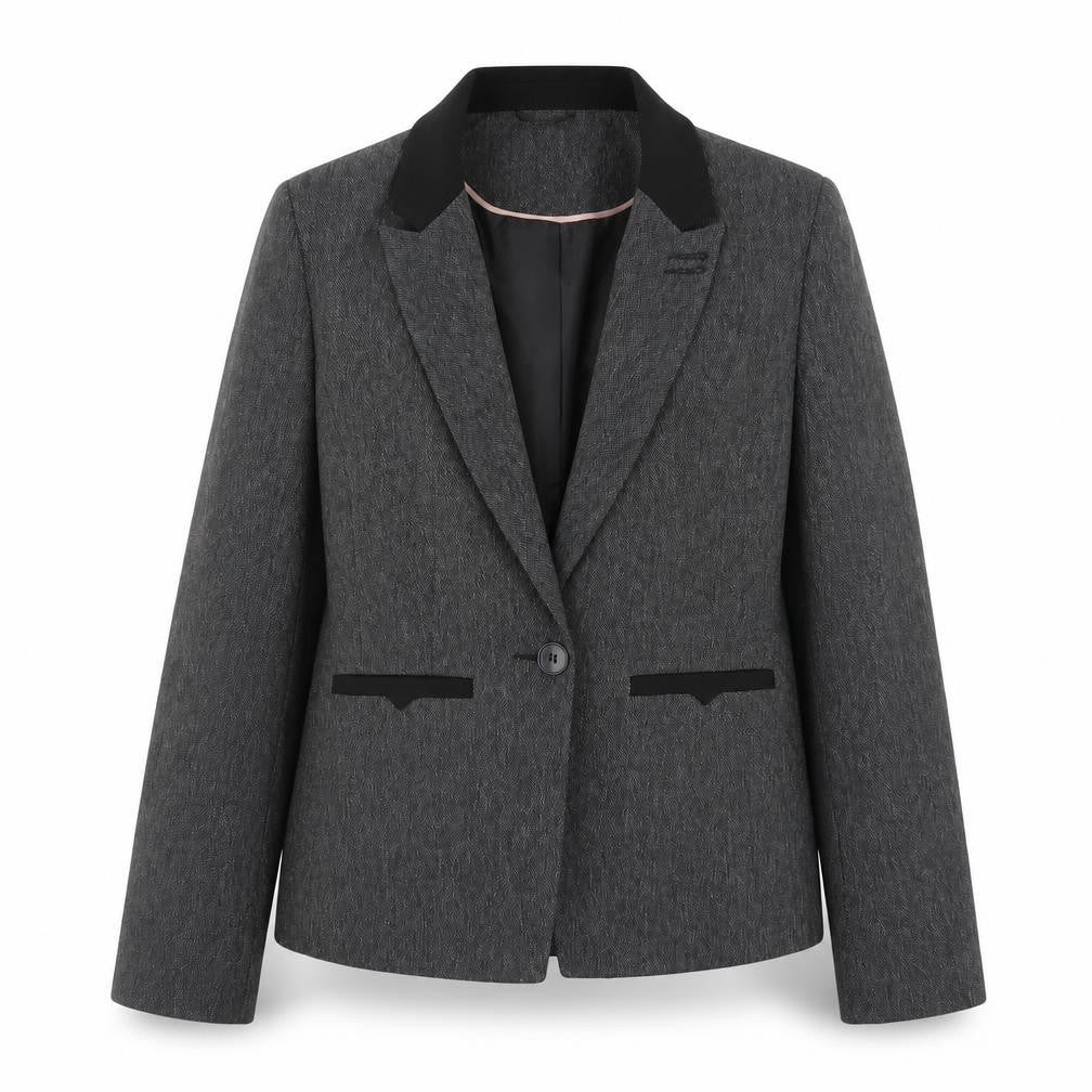 Womens UK Size 12 Atmosphere Regular Grey Blazer