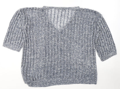 Womens UK Size 18 Debenhams Blue Pullover Jumper