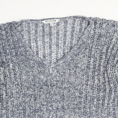 Womens UK Size 18 Debenhams Blue Pullover Jumper