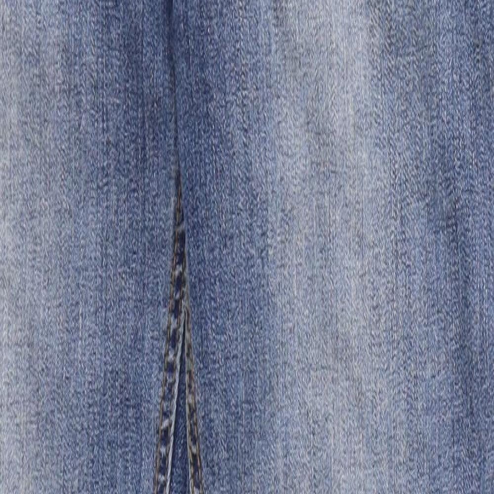 Denim & Co. Mens Blue  Cotton Skinny Jeans Size 28 in L30 in Slim Button