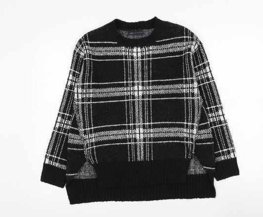 Womens UK Size S Marks and Spencer Black Pullover Jumper