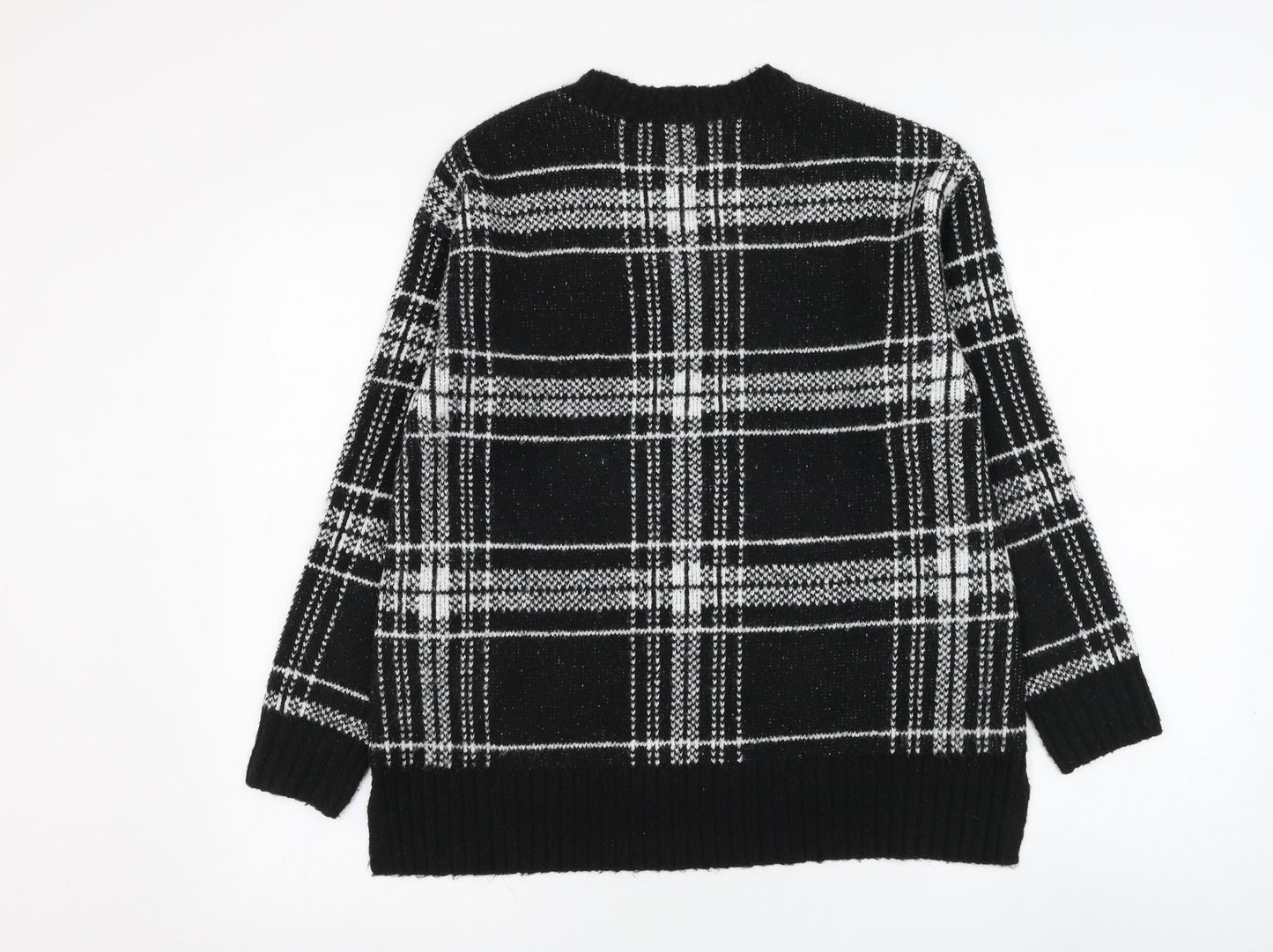 Womens UK Size S Marks and Spencer Black Pullover Jumper