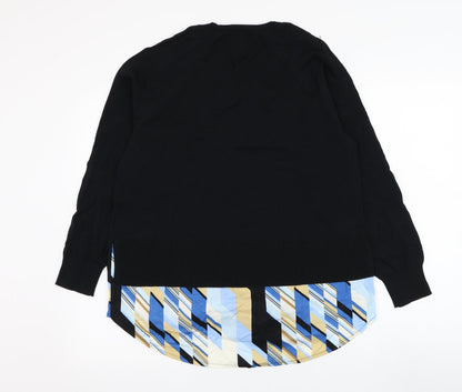 Womens UK Size M NEXT Black Pullover Jumper