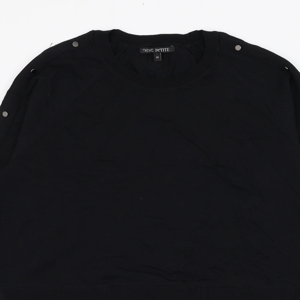 Womens UK Size M NEXT Black Pullover Jumper
