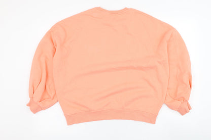F&F Womens Pink  Cotton Pullover Sweatshirt Size 8  Pullover - Moi et Toi