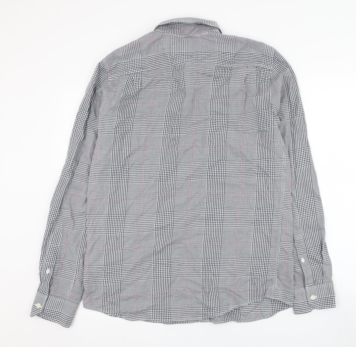 Mens UK Size M Jack Wills Blue  Button-Up Long Sleeve Casual Shirt