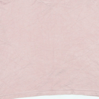 Womens UK Size M Alexara Pink Pullover Jumper