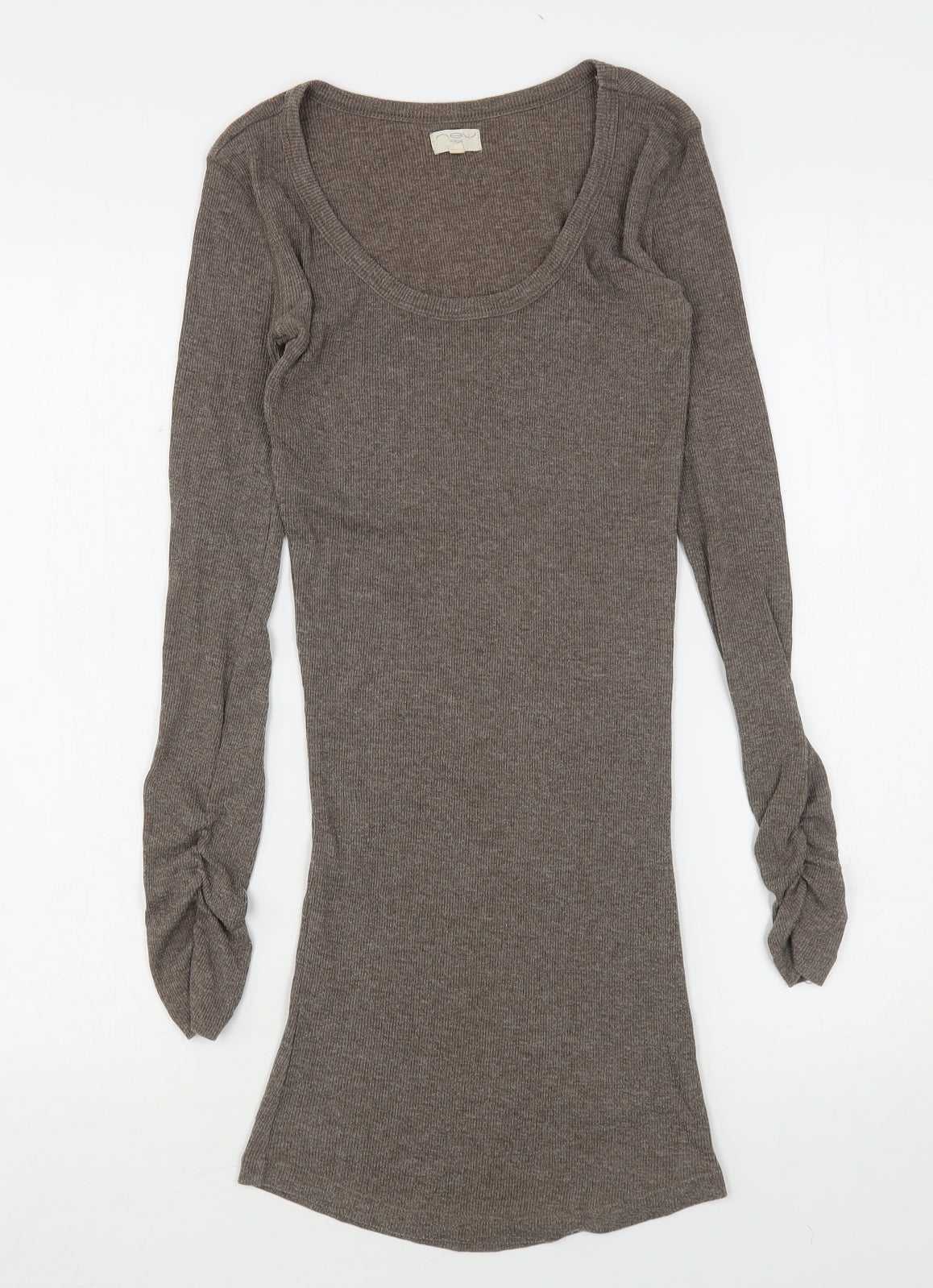 Womens UK Size 8 New Look Brown Pullover Jumper
