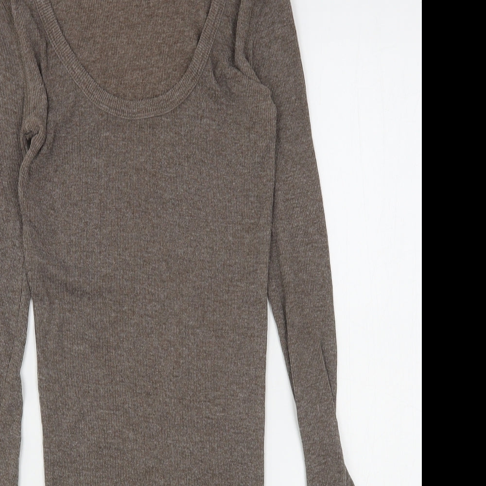Womens UK Size 8 New Look Brown Pullover Jumper