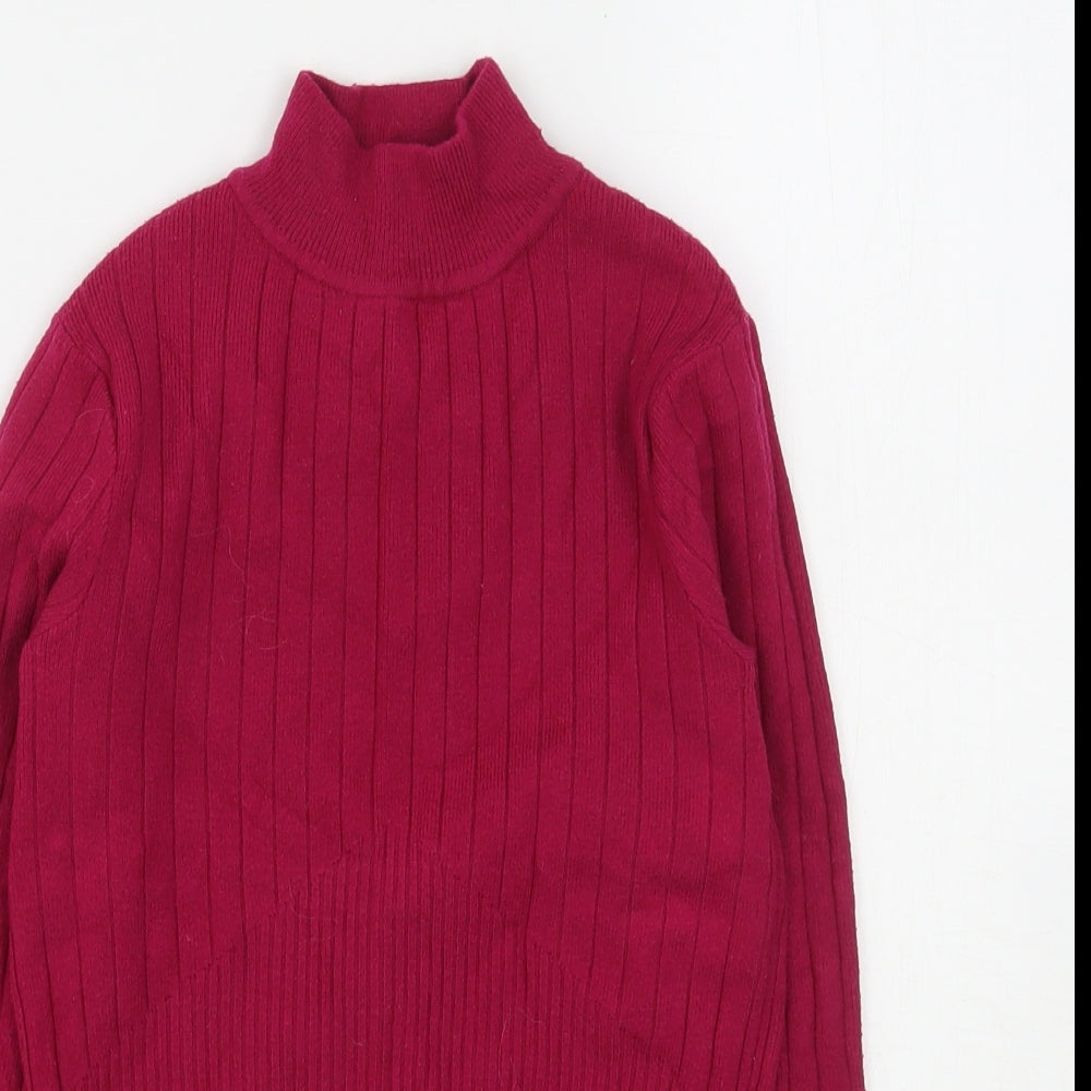 Womens UK Size 8 Marks and Spencer Purple Pullover Jumper