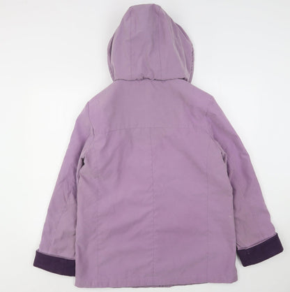 Womens UK Size 14 EWM Pink Overcoat