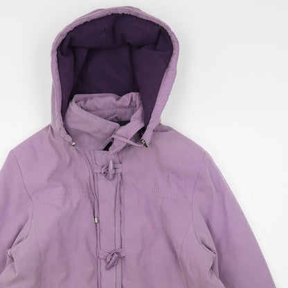 Womens UK Size 14 EWM Pink Overcoat