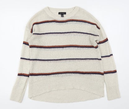 Womens UK Size S New Look Multicoloured Pullover Jumper