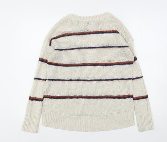 Womens UK Size S New Look Multicoloured Pullover Jumper