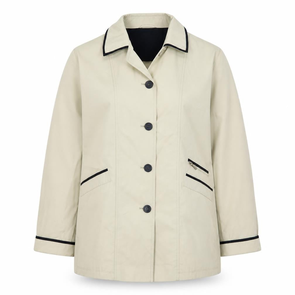 Womens UK Size 10 Berkertex Beige Jacket