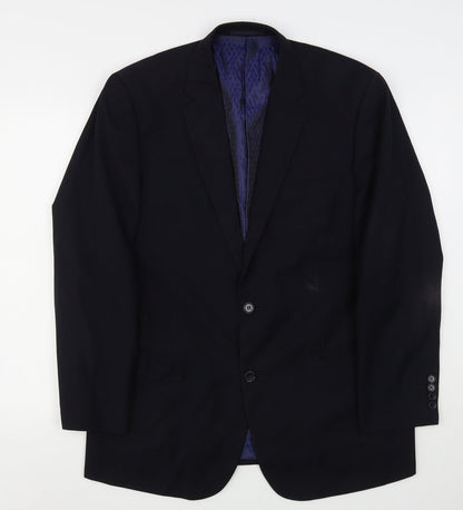 Mens UK Size 42 Skopes Regular Black Suit Jacket