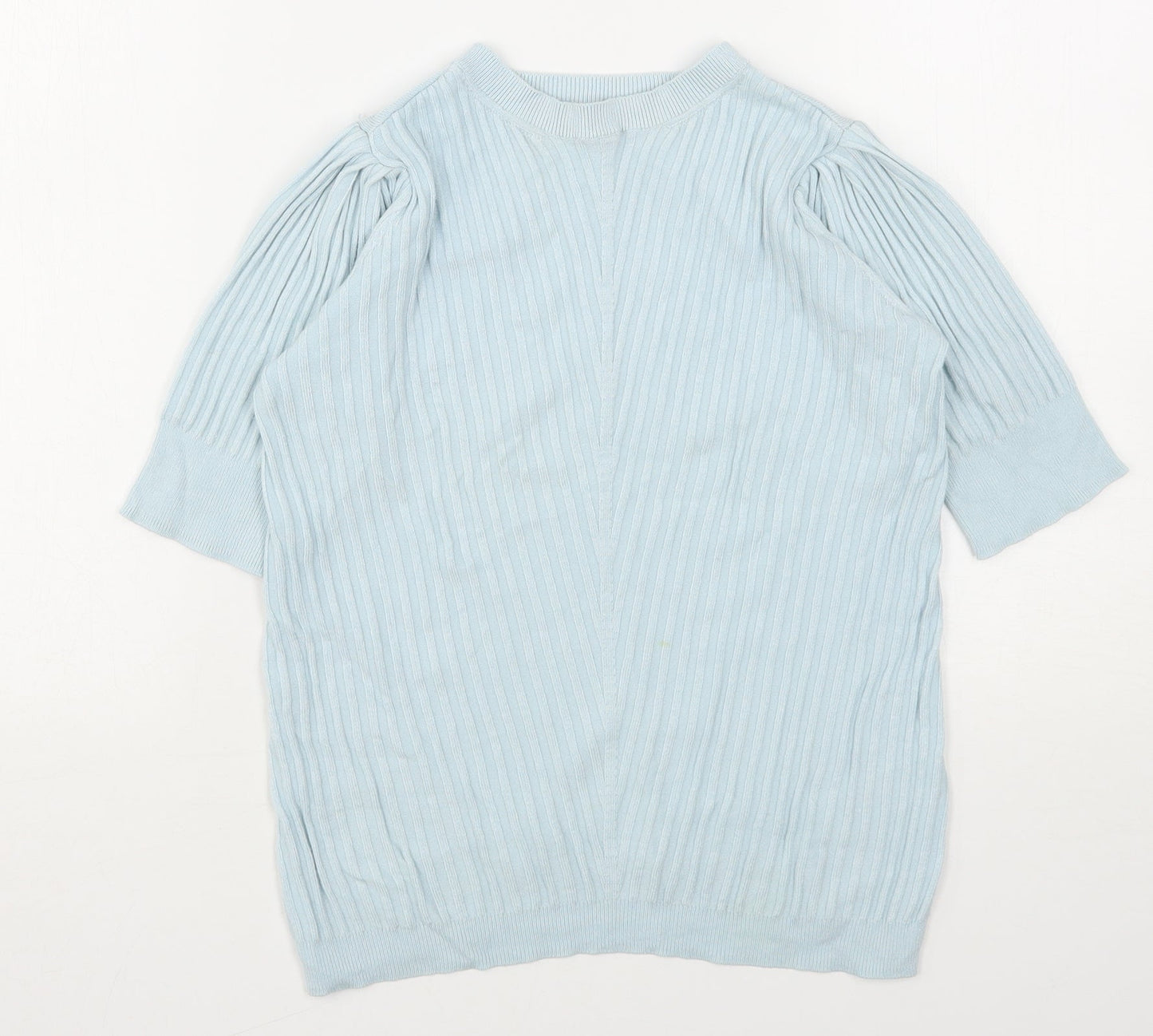 Womens UK Size 6 Marks and Spencer Blue Pullover Jumper