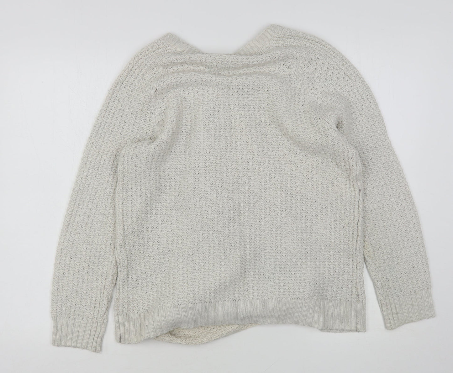 Womens UK Size M Monsoon Ivory Pullover Jumper
