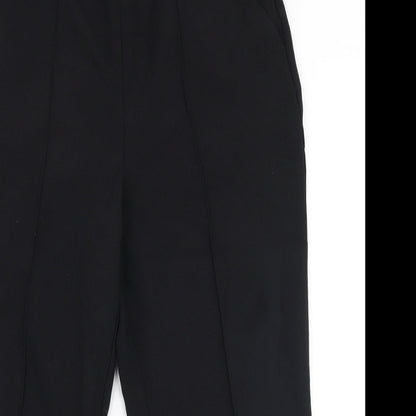 Womens UK Size 16 Isle Essentials Regular Fit  Black Trousers