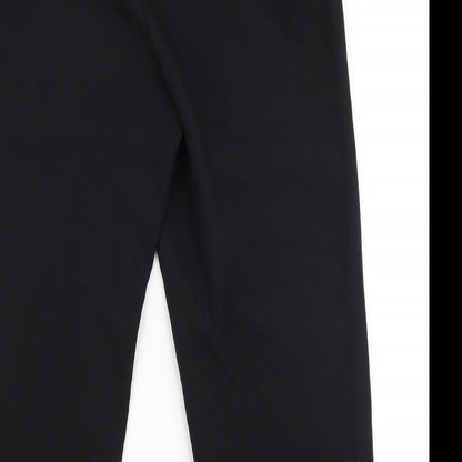 Womens UK Size 16 Isle Essentials Regular Fit  Black Trousers