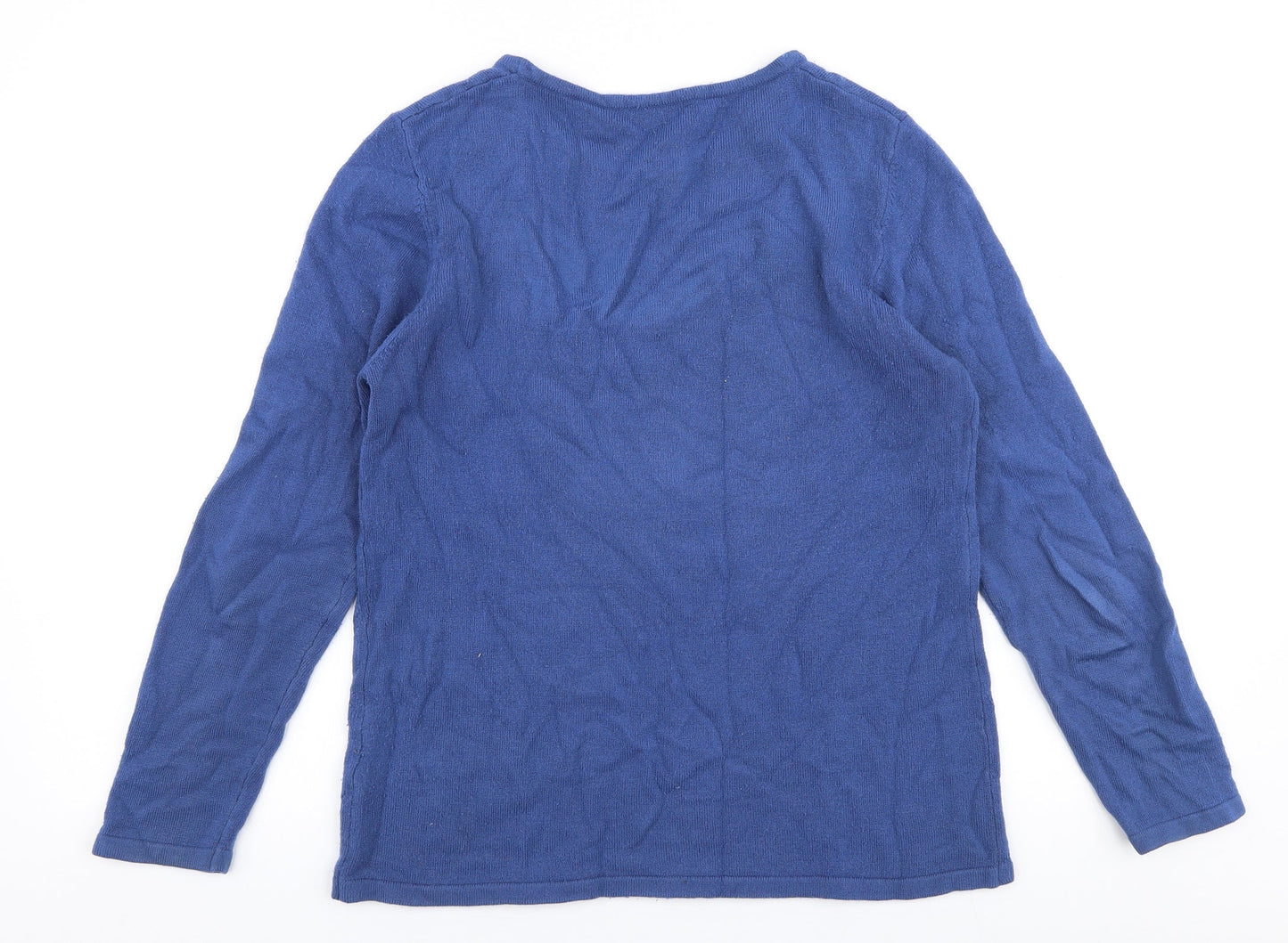 Womens UK Size L Anna Rose Blue Pullover Jumper