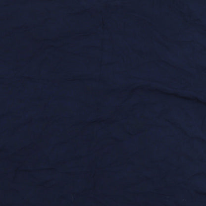 NEXT Womens Blue  Viscose Basic T-Shirt Size S Round Neck - Beach wear