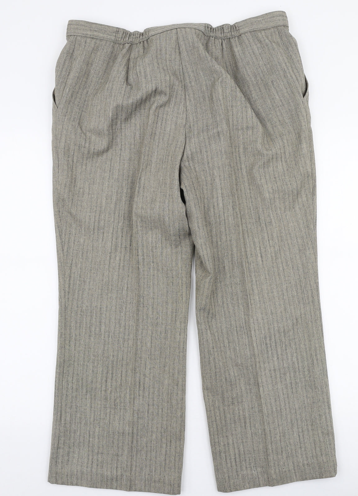 Womens UK Size 36 in Marks and Spencer Regular Fit  Beige Trousers