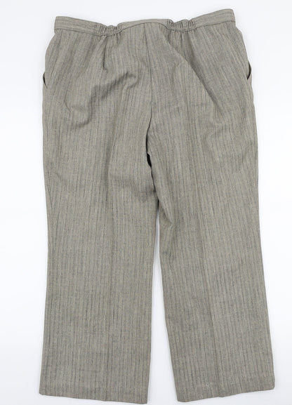 Womens UK Size 36 in Marks and Spencer Regular Fit  Beige Trousers