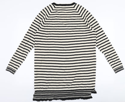 Womens UK Size L Scotch & Soda Ivory Pullover Jumper