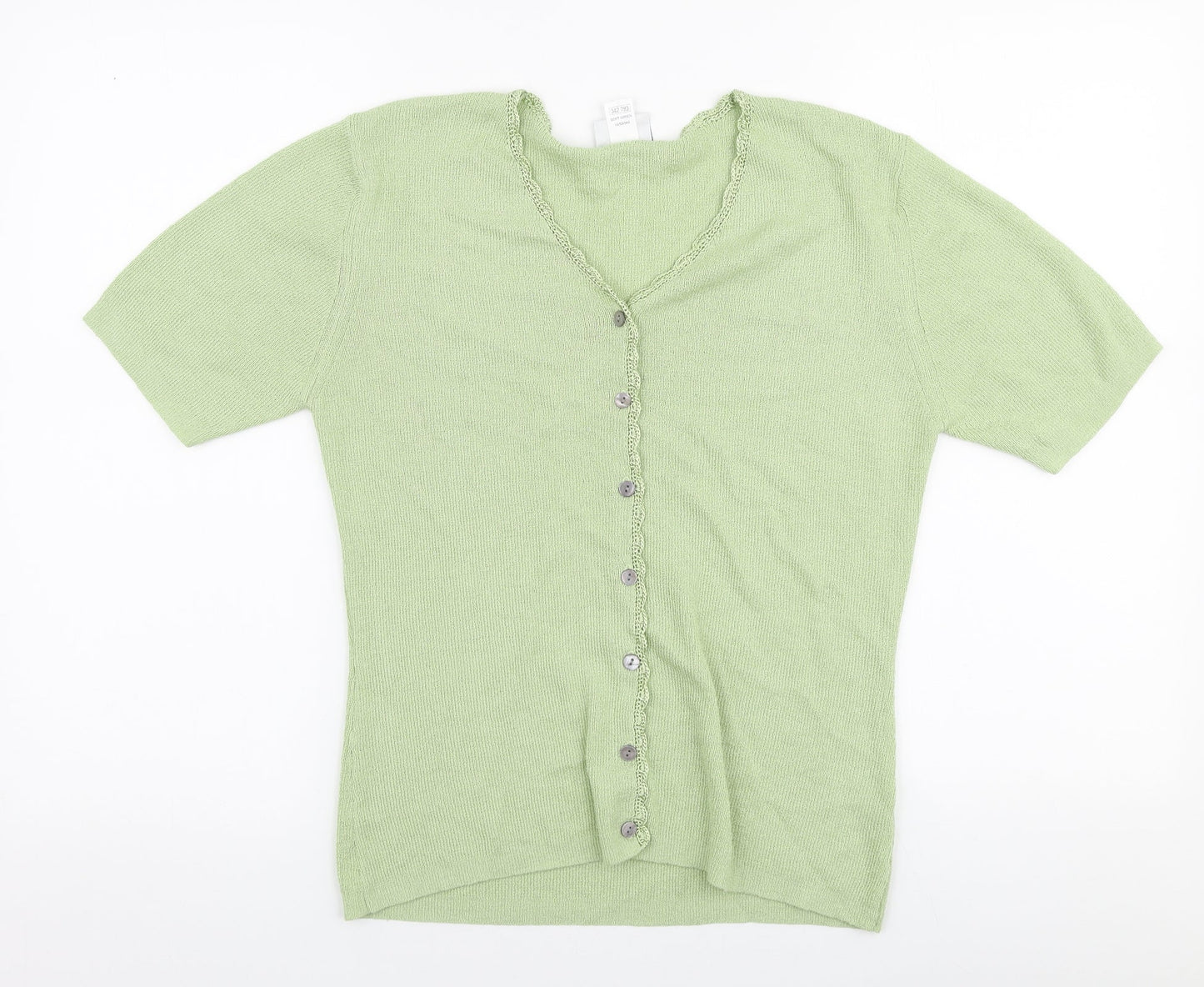 Womens UK Size S OPUS Green Pullover Jumper