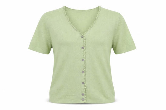 Womens UK Size S OPUS Green Pullover Jumper